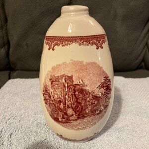 VTG 2003 Johnson Brothers Pink Vase or Decanter-Farnham Castle Pictured-6" H-EUC